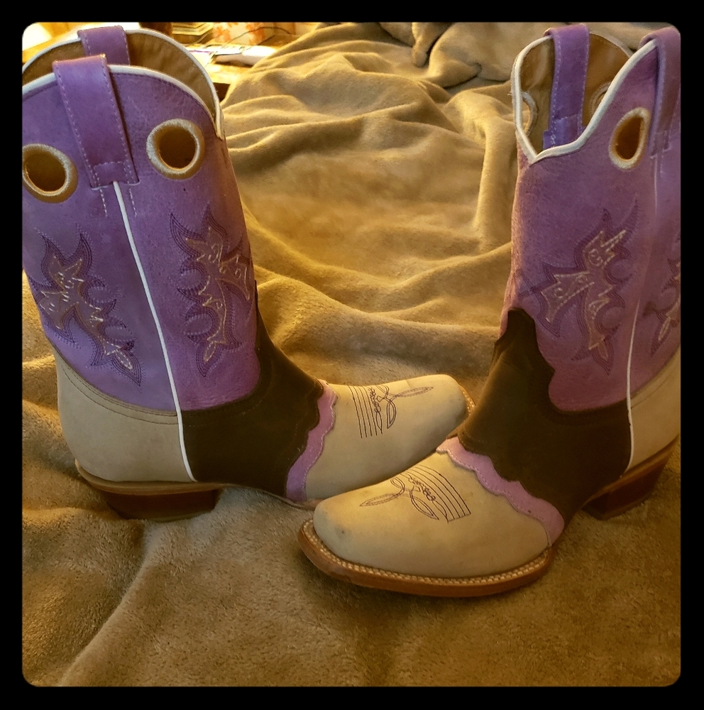 Handmade Leather Cowgirl Boots